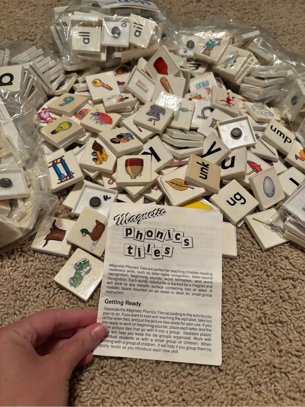 Magnet Phonics Tiles - Educational Insights